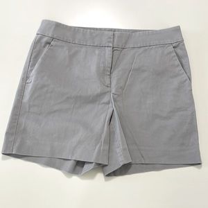 Loft Gray Casual Riviera Shorts Size 6